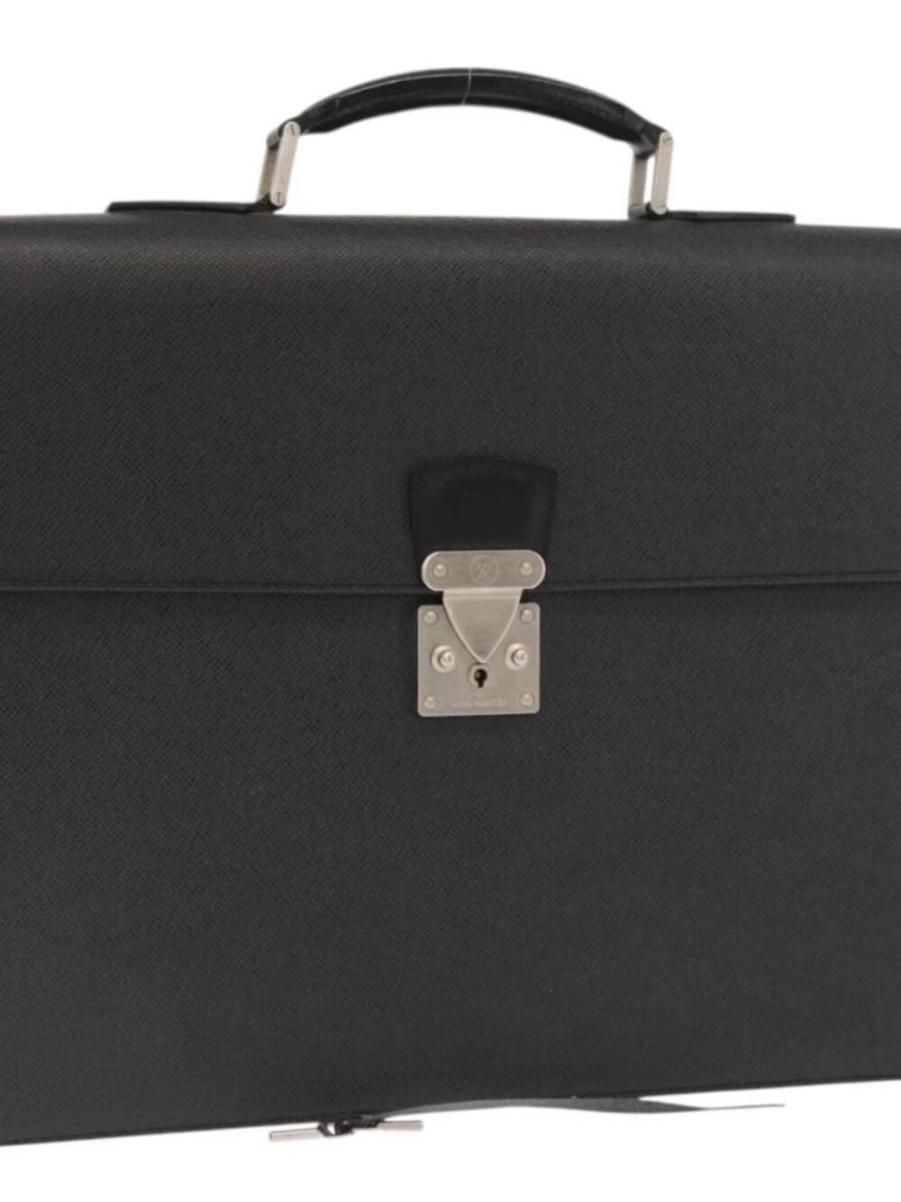 LOUIS VUITTON Taiga Serviette Moskova Business Bag Ardoise M30032 Auth 160446 - Picture 1 of 16